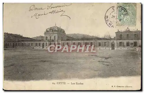 Cartes postales Ecole Cette Les ecoles