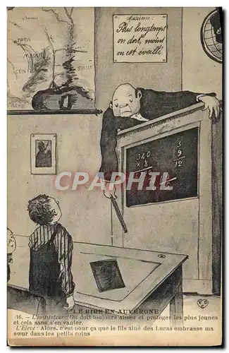 Cartes postales Ecole Le rire en Auvergne