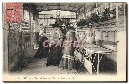 Cartes postales Vichy Les Celestins Nouvelle Source