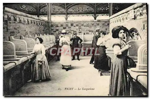 Cartes postales Vichy Le Gargarisme