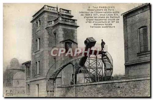 Cartes postales Tout Paris Observatoire De Paris