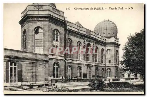 Cartes postales Observatoire De Paris Facade Sud