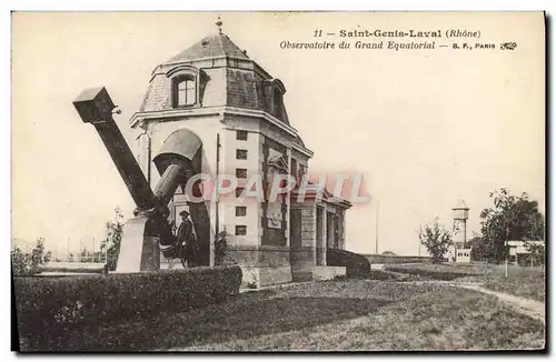 Cartes postales Saint Genis Laval Observatoire du Grand Equatorial