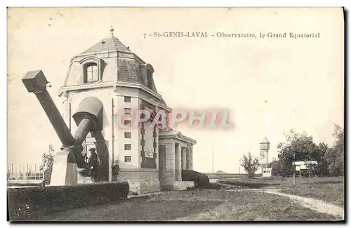 Cartes postales St Genis Laval Observatoire Le Grand Equatorial