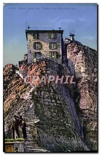 Cartes postales Santis Giptal Und Observatoirum