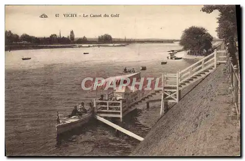 Cartes postales Vichy Le Canot Du Golf