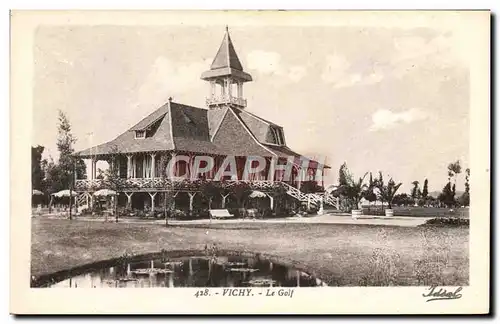 Cartes postales Vichy Le Golf