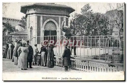 Cartes postales Marseille Jardin zoologique Elephant