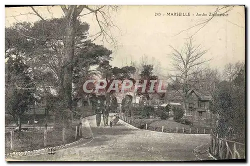 Cartes postales Marseille Jardin zoologique