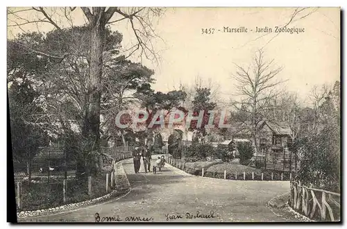 Cartes postales Marseille Jardin zoologique