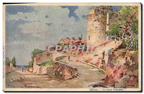 Cartes postales Fantaisie Illustrateur Casimir Raymond Cannes Le Mont Chevalier