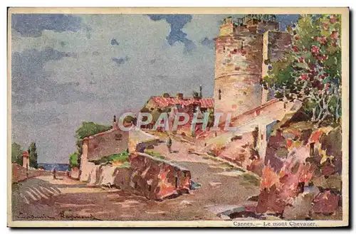 Cartes postales Fantaisie Illustrateur Casimir Raymond Cannes Le Mont chevalier