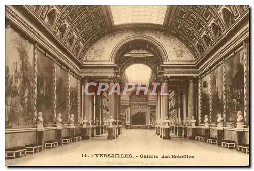 Ansichtskarte AK Versailles Galerie Des Batailles