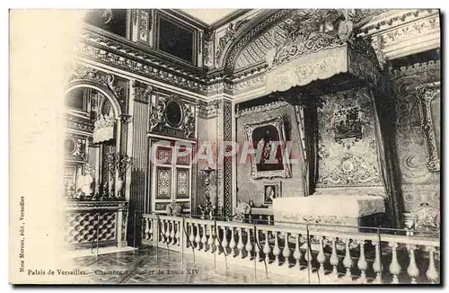 Cartes postales Versailles Palais De Chambre a coucher De Louis XIV