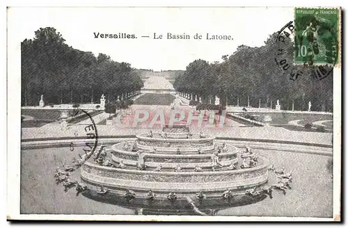 Cartes postales Versailles Le Bassin De Latone