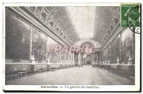 Ansichtskarte AK Versailles La Galerie Des Batailles
