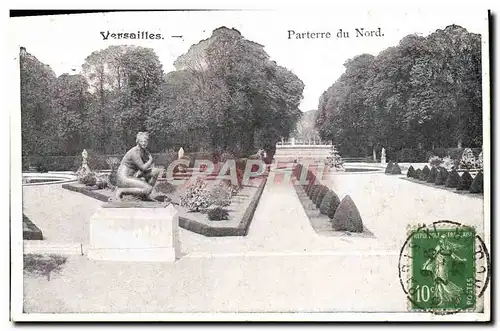 Cartes postales Versailles Parterre Du Nord