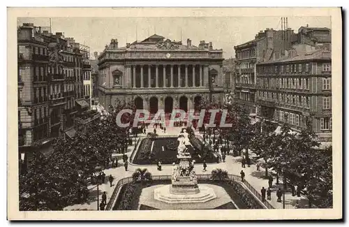 Cartes postales Marseille La Place De La Bourse