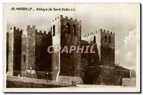 Cartes postales Marseille Abbaye De Saint Victor