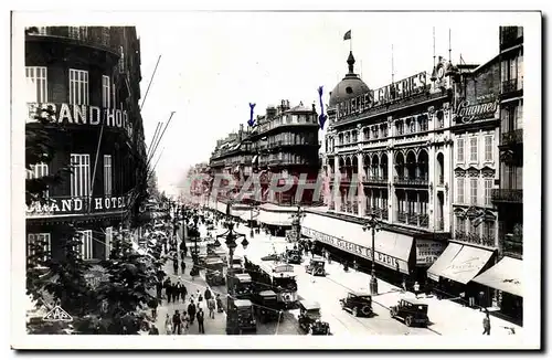 Cartes postales Marseille La Canebiere