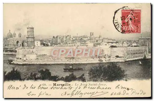 Cartes postales Marseille Le Fort Saint Jean