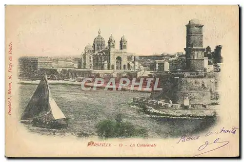 Cartes postales Marseille La Cathedrale