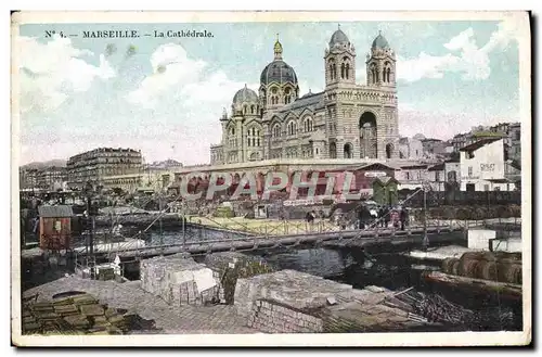 Cartes postales Marseille La Cathedrale