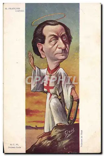 Cartes postales M Francois Copee Croise Croisade