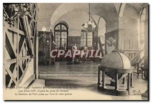 Cartes postales Paris Interieur de l&#39Observatoire