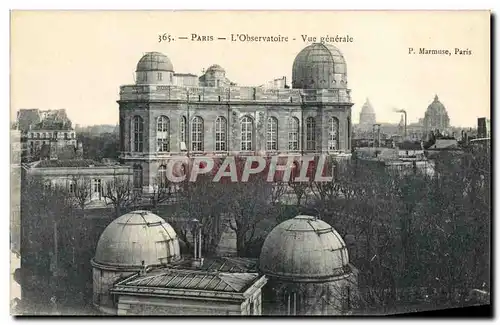 Cartes postales Paris L&#39Observatoire Vue generale