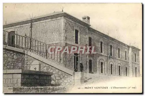 Cartes postales Mont Ventoux L&#39Observatoire