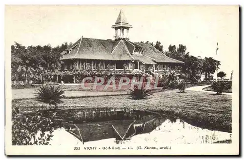 Cartes postales Vichy Le Golf Club