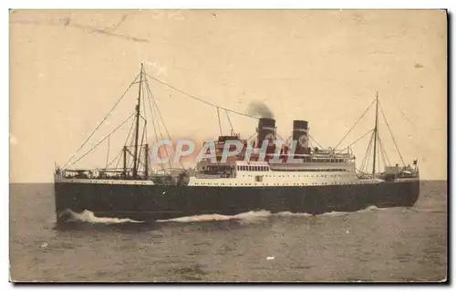 Cartes postales Bateau Paquebot SS Almeda Star