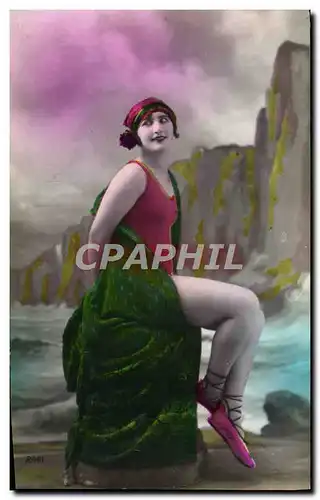 Cartes postales Folklore Maillot de Bains Femme