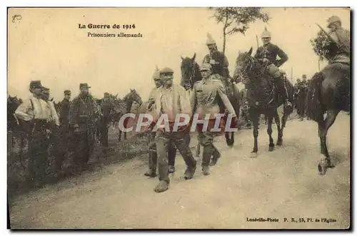 Ansichtskarte AK Militaria Prisonniers allemands