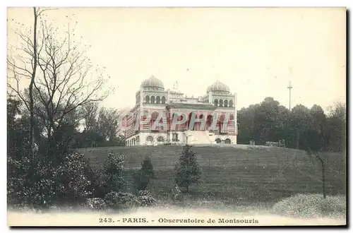 Cartes postales Astronomie Paris Observatoire de Montsouris