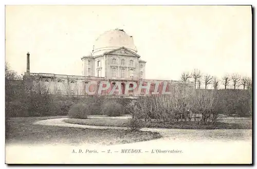 Cartes postales Astronomie Meudon L&#39Observatoire