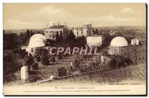 Ansichtskarte AK Astronomie Toulouse L&#39Observatoire