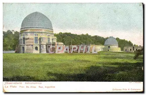 Cartes postales Astronomie Observatoire Observatorio astronomico La Plata Argentine Argentina