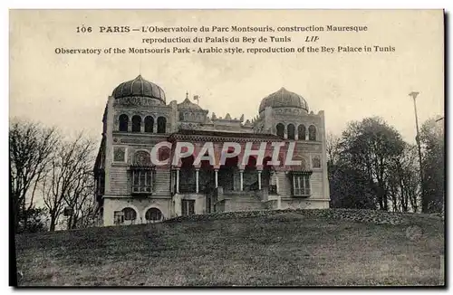 Cartes postales Astronomie Paris L&#39Observatoire du parc Montsouris