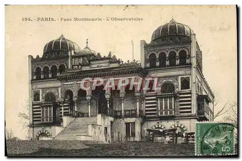 CCartes postales Astronomie Paris Parc Montsouris Observatoire