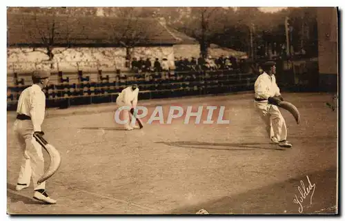 Cartes postales Pelote Basque Pays basque Joueurs de pelotte a Chistera