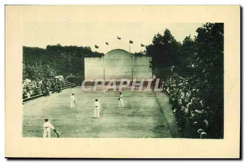 Cartes postales Pelote Basque Anglet Fronton du Brun Une partie de pelote