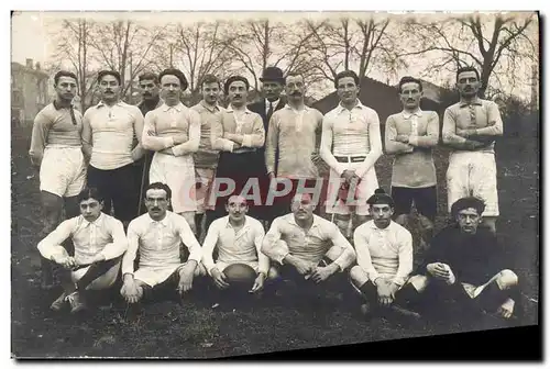 CARTE PHOTO Rugby