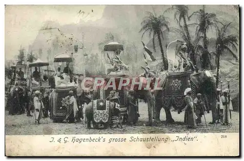 Cartes postales Elephant Inde