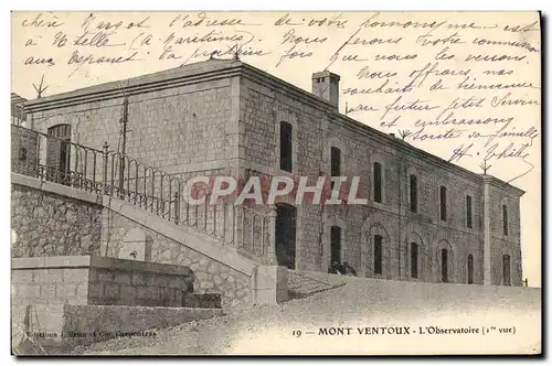 Cartes postales Astronomie Mont Ventoux L&#39Observatoire