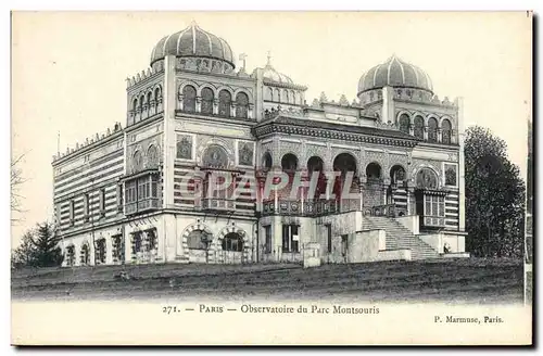 Cartes postales Astronomie Paris Observatoire du parc Montsouris