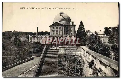 Cartes postales Astronomie Meudon Observatoire