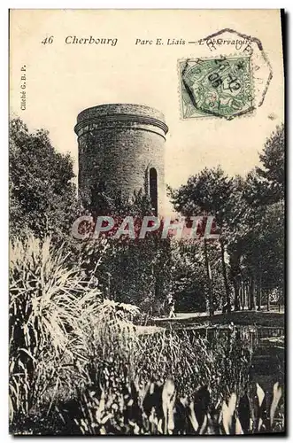 Cartes postales Astronomie Cherbourg Parc E Liais Observatoire