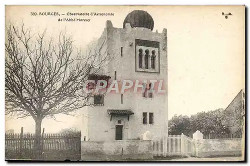 Ansichtskarte AK Astronomie Bourges Observatoire d&#39astronomie de l&#39abbe Moreux